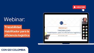 Webinar Tazabilidad habilitador para la eficiencia logística [upl. by Jordison]