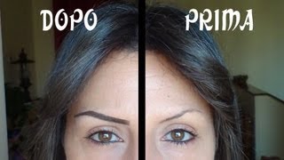 EYEBROWS  SOPRACCIGLIA PERFETTE 3  Tutorial MATITA Video HD [upl. by Atram523]