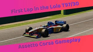 First Lap in the MasterCard Lola T9730 Assetto Corsa Gameplay [upl. by Narton]