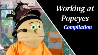 Working At Popeyes Compilation [upl. by Aila]