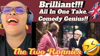 The Two Ronnies Round of Drinks Reaction [upl. by Ttirrej]