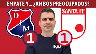 Medellín11 Santa Fe  Liga Dimayor 2024I  Resumen Goles y Táctica por Juan Felipe Cadavid [upl. by Octavus]