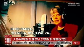 La scomparsa di Greta le verità di Andrea  Storie italiane 29102024 [upl. by Eeresid93]