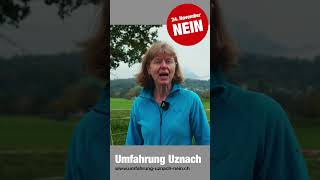 Wieso bin ich gegen die Umfahrung Uznach Statement 5 [upl. by Malony797]