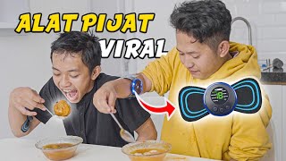 Diwan Nyobain Alat Pijat Viral  Fikrifadlu [upl. by Annayek]