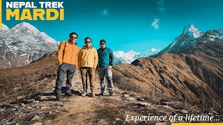 Mardi Himal Trek  Trekking in the Annapurna Region of Nepal  Nepal a trekkers paradise  4K [upl. by Eelarol]