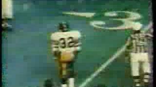 Franco Harris Hilites [upl. by Yeblehs]