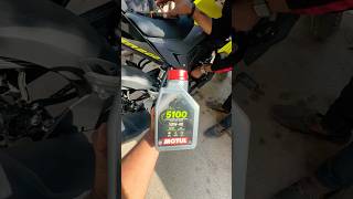 Motul 5100 10w40 best engine oil for bikes motul bike engineoil shorts [upl. by Ada]