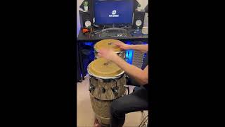 Manoteos Acentuados 🔥🔥🪘 Dos Congas ►Pepe Espinosa shorts congas percussion [upl. by Ecnerolf838]