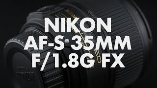 Lens Data  Nikon AFS FX 35mm f18G Review [upl. by Ahsiki764]