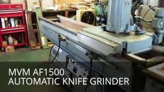 MVM AF1500 AUTOMATIC KNIFE GRINDING MACHINE [upl. by Raymund]