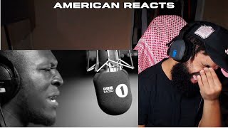 American Reacts To  Wretch 32  Fire in the Booth – Stormzy UK [upl. by Zerlina986]