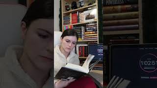 Reading a Second for every Subscriber 🩵 📚 day 26 booktube bookchallenge readingchallenge [upl. by Greenland]