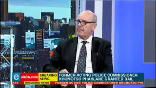 Paul o Sullivan comments on Phahlane arrest [upl. by True]