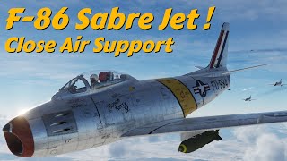 DCS F86 Sabre  Close Air Support  Hunters Over the Yalu Campaign  Mission 1 [upl. by Elyr]