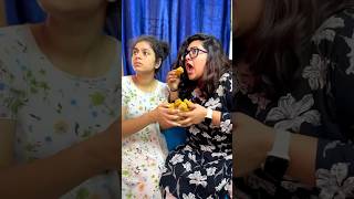 Fried chicken challenge cheydham bigiluuu🔥ishqyouall swv telugu funny comedy shorts youtube [upl. by Llenrub]