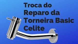 Como trocar o Reparo de Torneira Celite Basic  Faça Você Mesmo  Diy [upl. by Daitzman138]