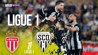 AS Monaco vs Angers  Ligue 1 HIGHLIGHTS  110124  beIN SPORTS USA [upl. by Nylyrehc]