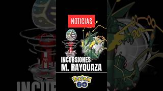 ¡Mega Rayquaza saldrá en todos los Gimnasios en su Raid Day pokemongo [upl. by Dhiren85]