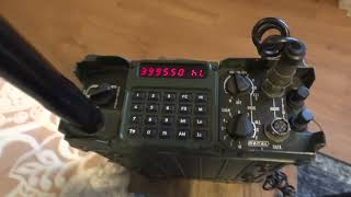 Racal BCC70  Testing 2 Racal radios with Encryption amp Hoping Frequency [upl. by Rustie173]