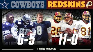 BIG TIME NFC East Matchup Cowboys vs Redskins 1991 Week 13 [upl. by Yrruc742]