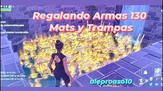 🔴 Regalando Armas 130 Y 10k Trampas 144 🔴  Salvar El Mundo stw regalandoarmas [upl. by Estren]