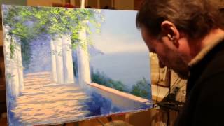 New video tutorials Igor Sakharov Oil Painting on Canvas [upl. by Norrahc]