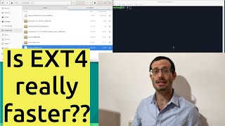 EXT4 vs NTFS performance  which one is faster USB external drive on Ubuntu [upl. by Aratihc]