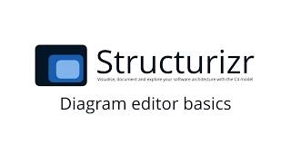 Structurizr  Diagram editor basics [upl. by Lemuela]