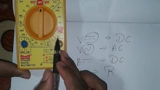 Introduction of Digital Multimeter Easy to Understand  In Hindi [upl. by Ayekin783]