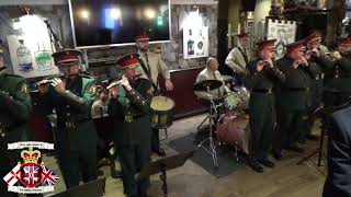 Castlederg Young Loyalists Flute Band 5 Afterwards in the Windsor Bar 91124 [upl. by Yci42]