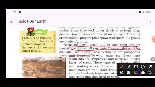 geography class 7 chapter 2 INSIDE OUR EARTH full explanation geography earth ncert rocks [upl. by Aerdnwahs]