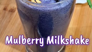 Mulberry MIlkshake viral shorts mulberry mikshake summerdrink [upl. by Naed]