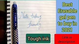 Best erasable gel pen  I Erase 5V MampG  Fast  Smooth Skipkess and stable ink  Review [upl. by Edmee131]