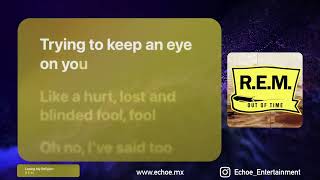 REM  Losing My Religion Karaoke Version Original Music [upl. by Tacklind662]