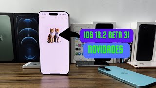 IOS 182 BETA 3 CONHEÇA AS NOVIDADES [upl. by Aztirak]