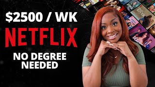 Netflix Work From Home Jobs  All Equipment Provided  2024 [upl. by Devehcoy]