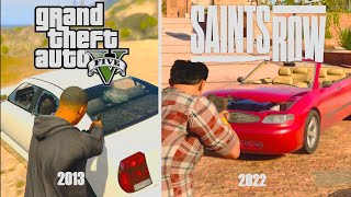 GTA V vs Saints Row 2022  Details Comparison [upl. by Hong]