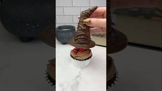 The Sorting Hat 🪄 harrypotter cakeart cakedbyrach cakedecorating chocolate shortsfeed cake [upl. by Arammahs]