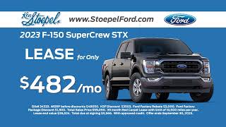 Right now lease a new 2023 Ford F150 STX for only 482 per month [upl. by Latsirc]