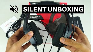 Hyperx Cloud Stinger Core Wired Over Ear Headphones  Silent Unboxing [upl. by Bobette]