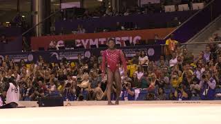 Simone Biles  Floor Exercise  2018 World Championships  Women’s Team Final [upl. by Wincer]