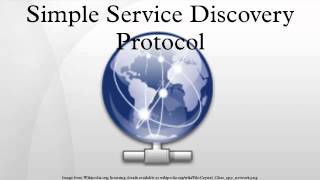 Simple Service Discovery Protocol [upl. by Lavud]