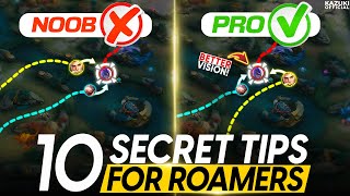 10 SECRET TIPS TO BE THE BEST ROAMER  MLBB ROAMER GUIDE 2024 [upl. by Paulie]