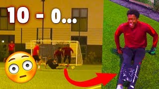 I DUCT TAPED MY LEGS TOGETHER IN A REAL GAME THIS HAPPENED [upl. by Hescock]