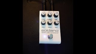 Soldano Super Lead Overdrive pedal  is this the best high gain overdrive [upl. by Nwahsyt]