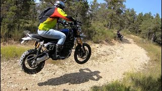 Triumph scrambler 1200 XE off road 🔥 [upl. by Arikahs]