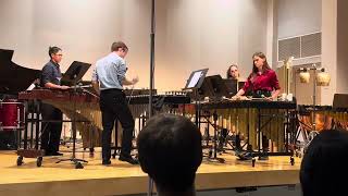 11724 Aegean by John Psathas arr by Carmenates performed by the UCF Percussion Ensemble [upl. by Swehttam]