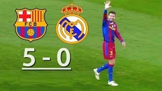 Barcelona Real Madrid 50 entire lendary match [upl. by Messab]