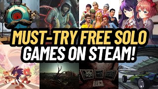 10 BEST FREE STEAM GAMES TO PLAY IN SINGLE PLAYER MODE [upl. by Sukramaj539]